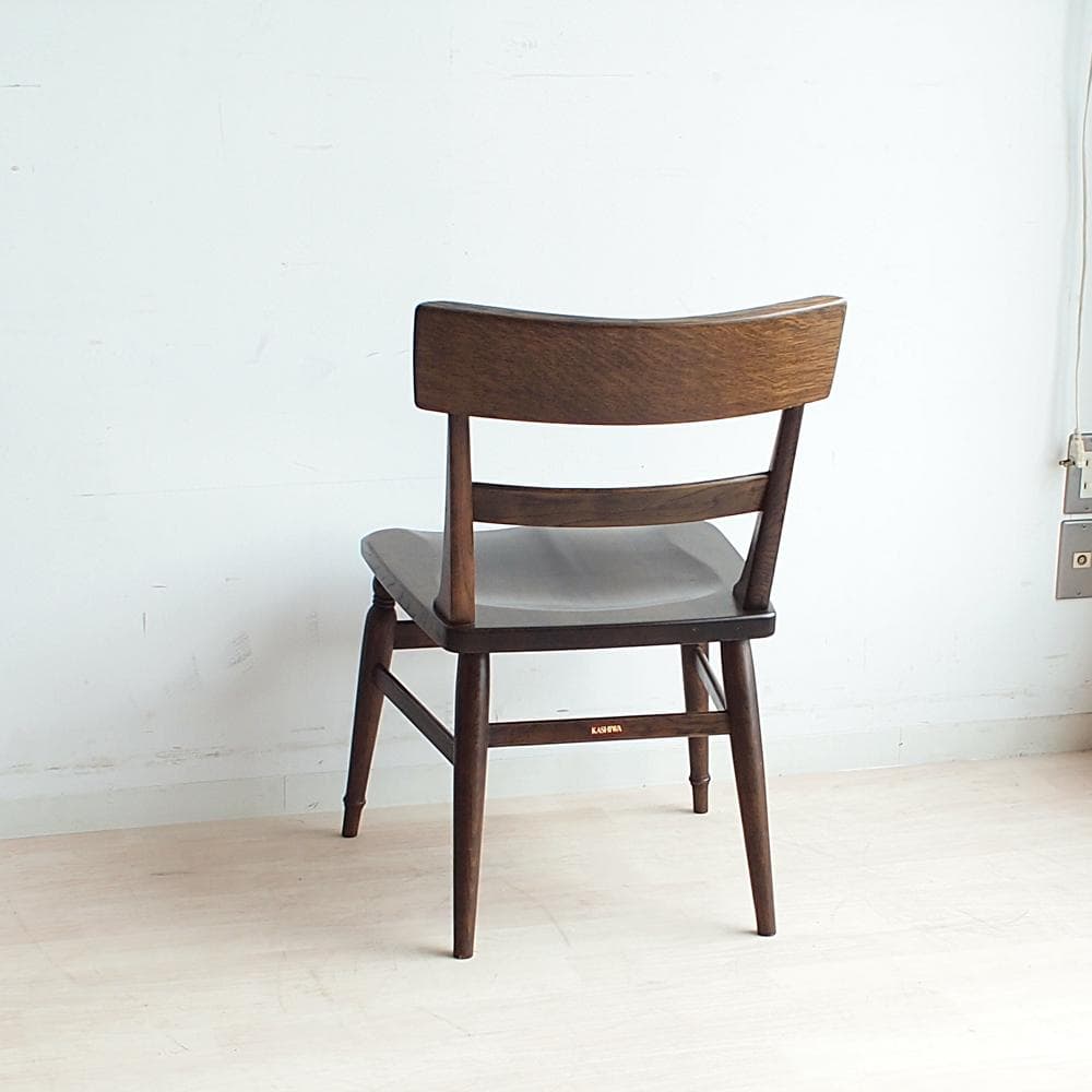 柏木工 ウィルダネス オーク無垢材 ダイニングチェア ZR23939