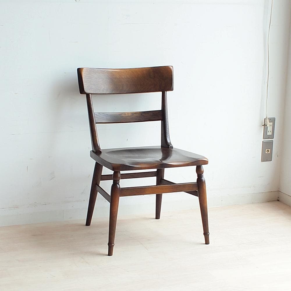 柏木工 ウィルダネス オーク無垢材 ダイニングチェア ZR23939