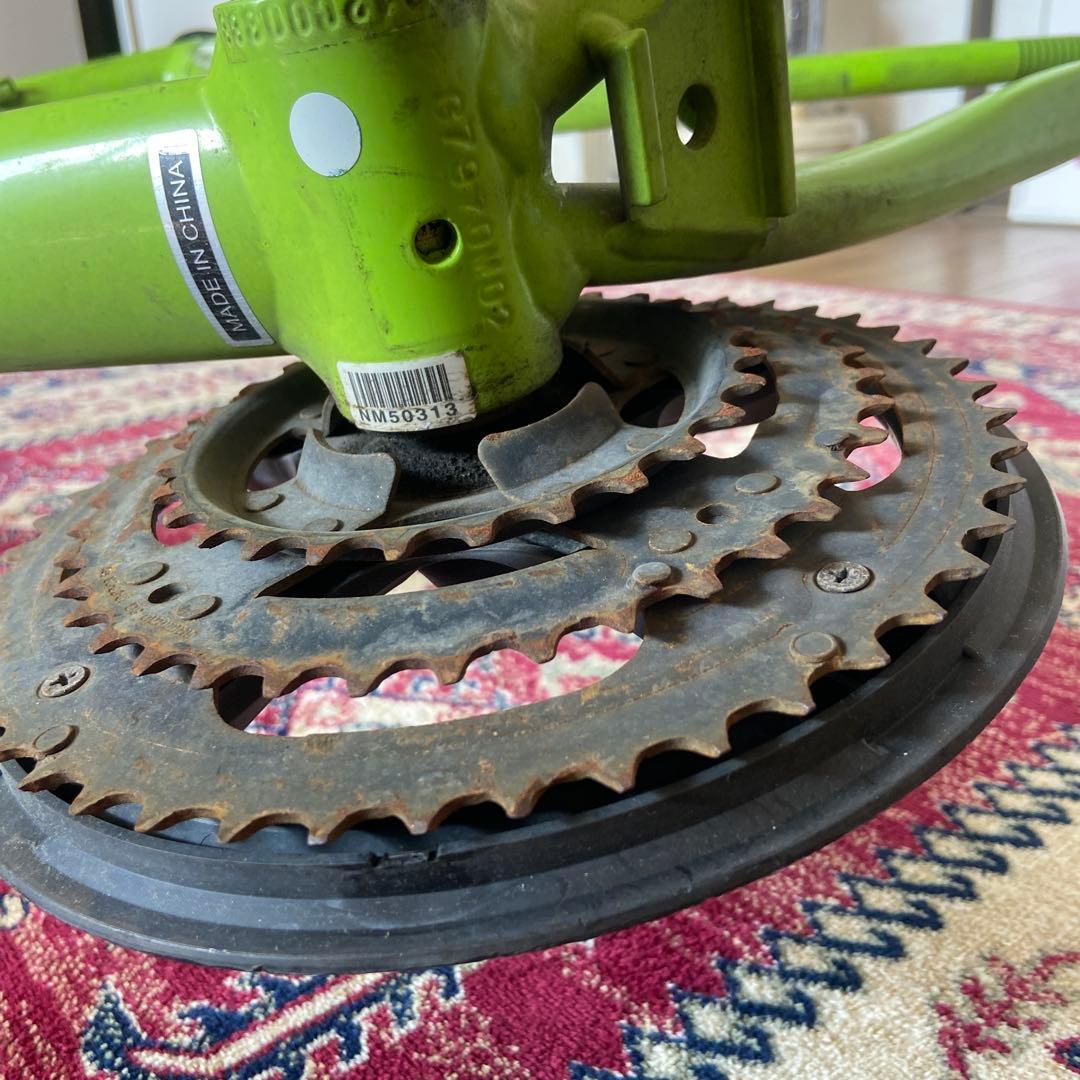 Cannondale グリーン ロードバイクフレーム　キャノンデール