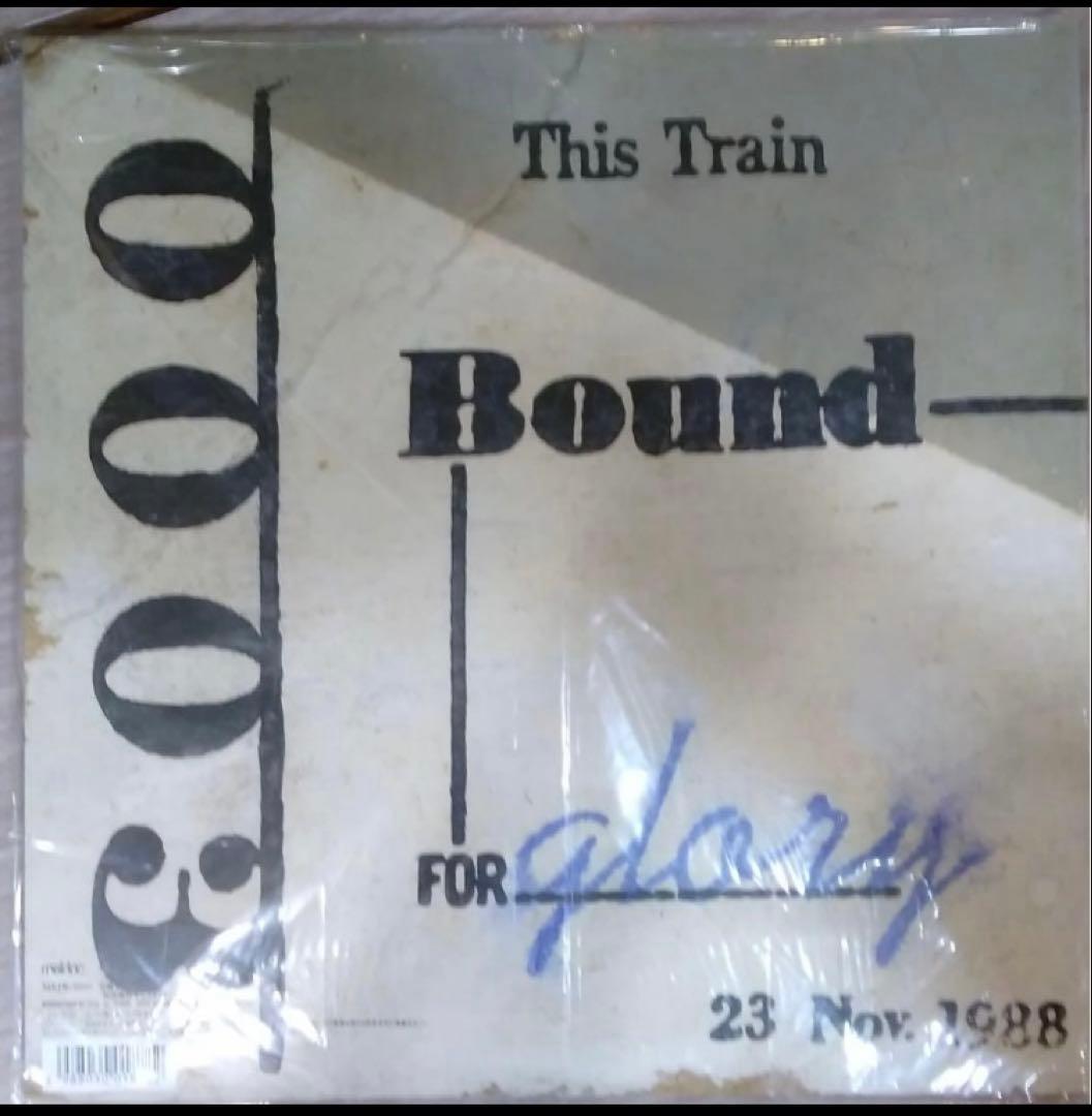 [超貴重盤]ザ・ブルーハーツ/TRAIN TRAIN アナログレコード2004年