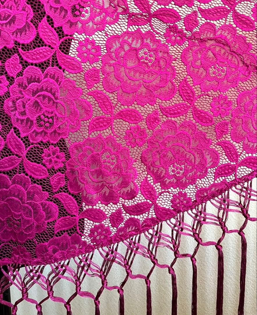 フラメンコ エレガンテレース 包まれBIG ロングフレコシージョ ブーゲンビリア