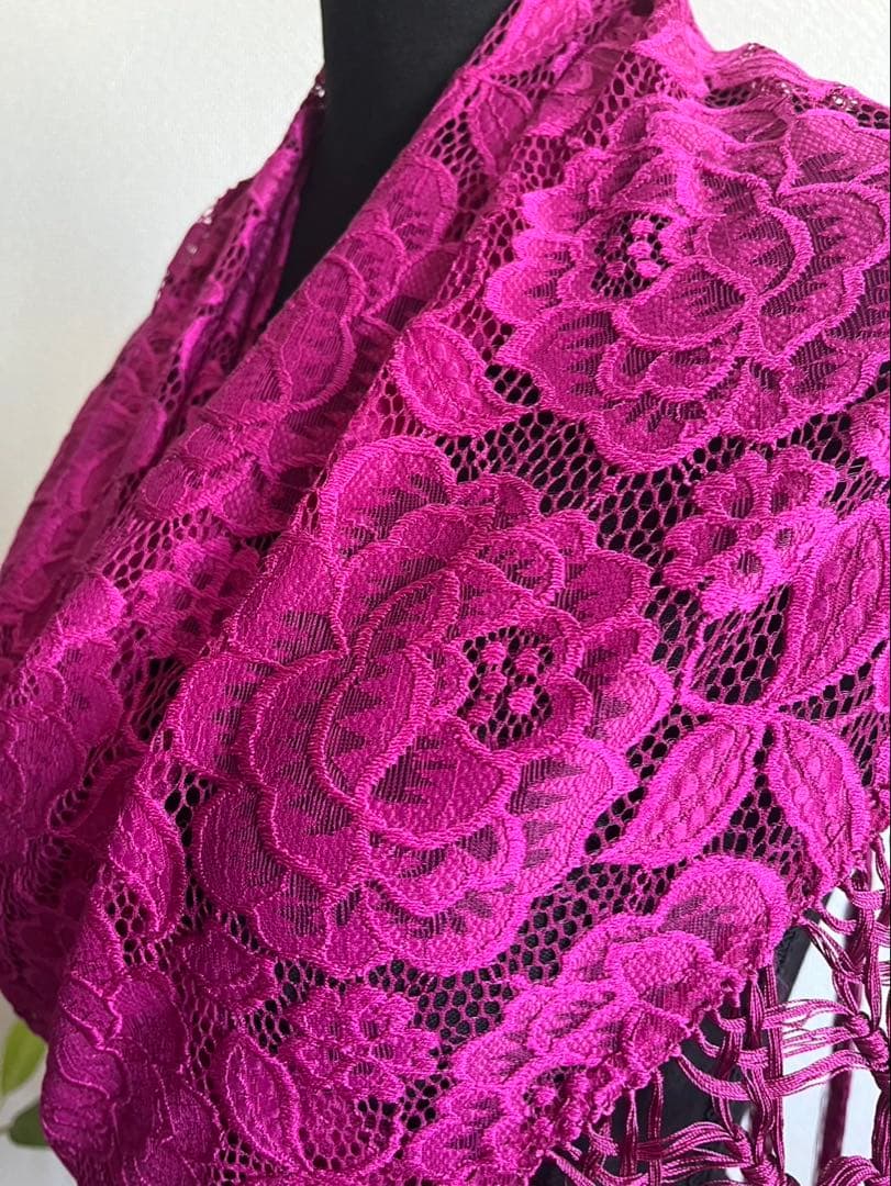 フラメンコ エレガンテレース 包まれBIG ロングフレコシージョ ブーゲンビリア