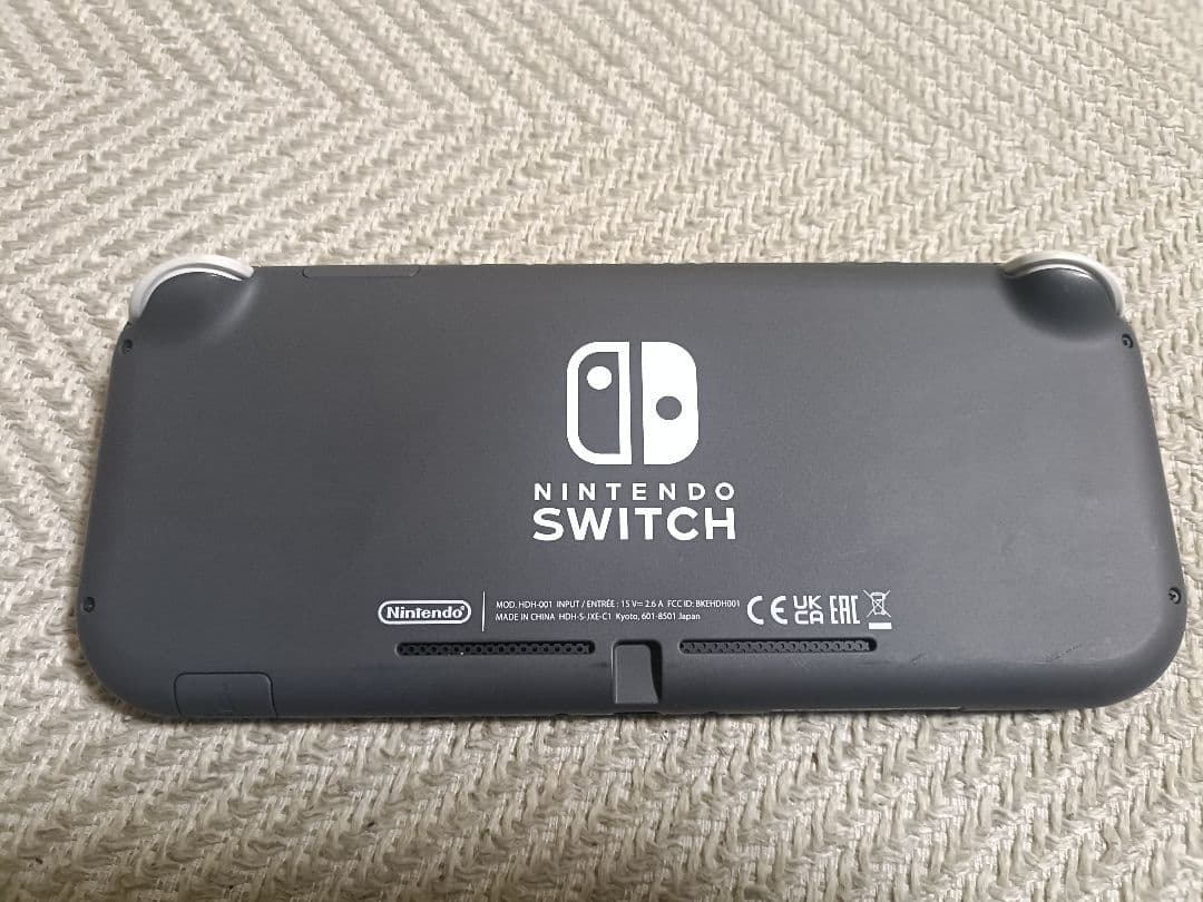 Nintendo Switch Lite グレー 本体 充電器・専用ケース付き