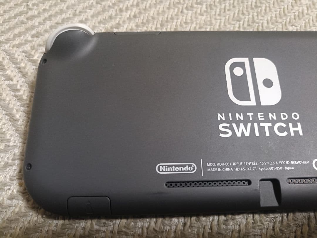 Nintendo Switch Lite グレー 本体 充電器・専用ケース付き