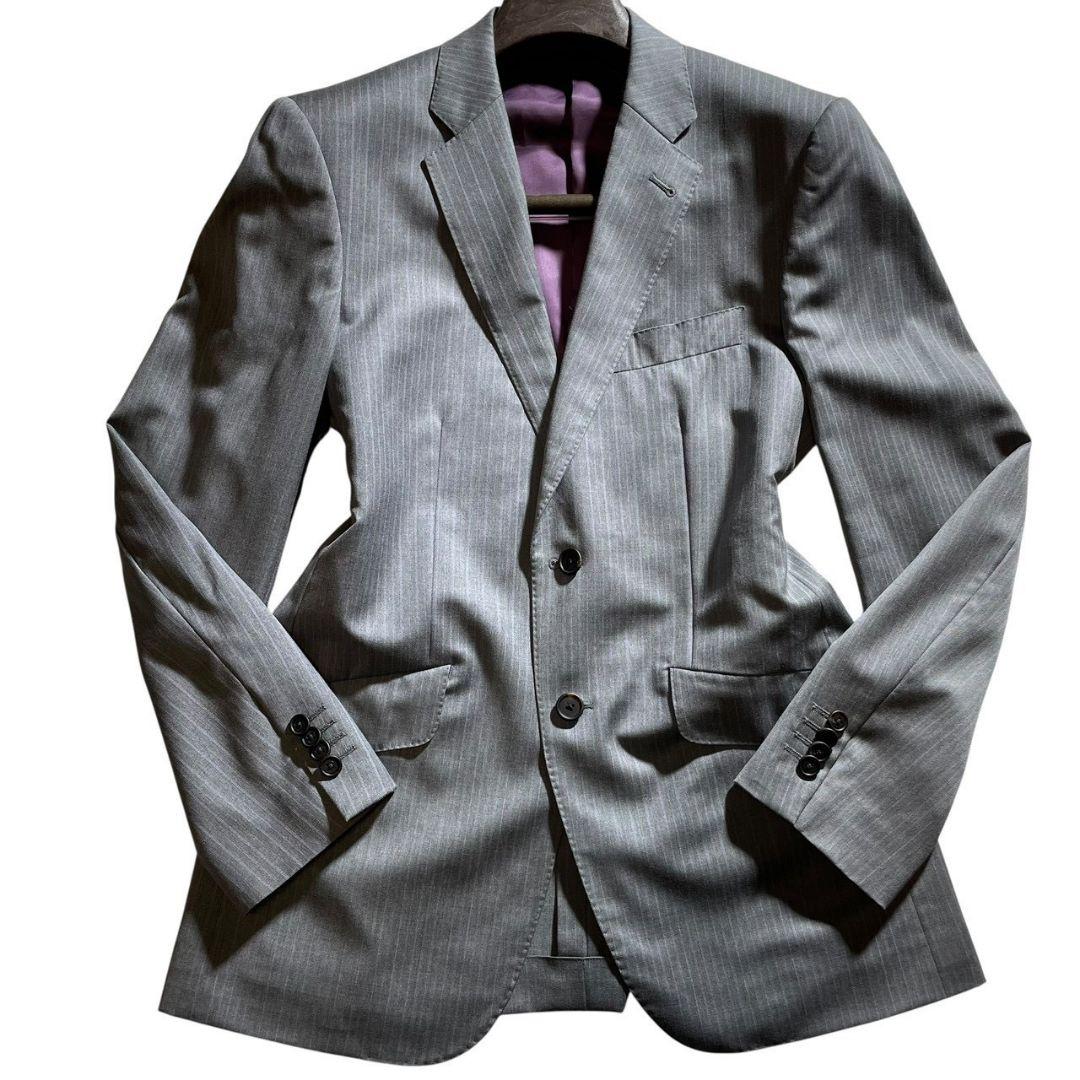 ポールスミス ゼニア生地 スーツ セットアップ Lサイズ パープル