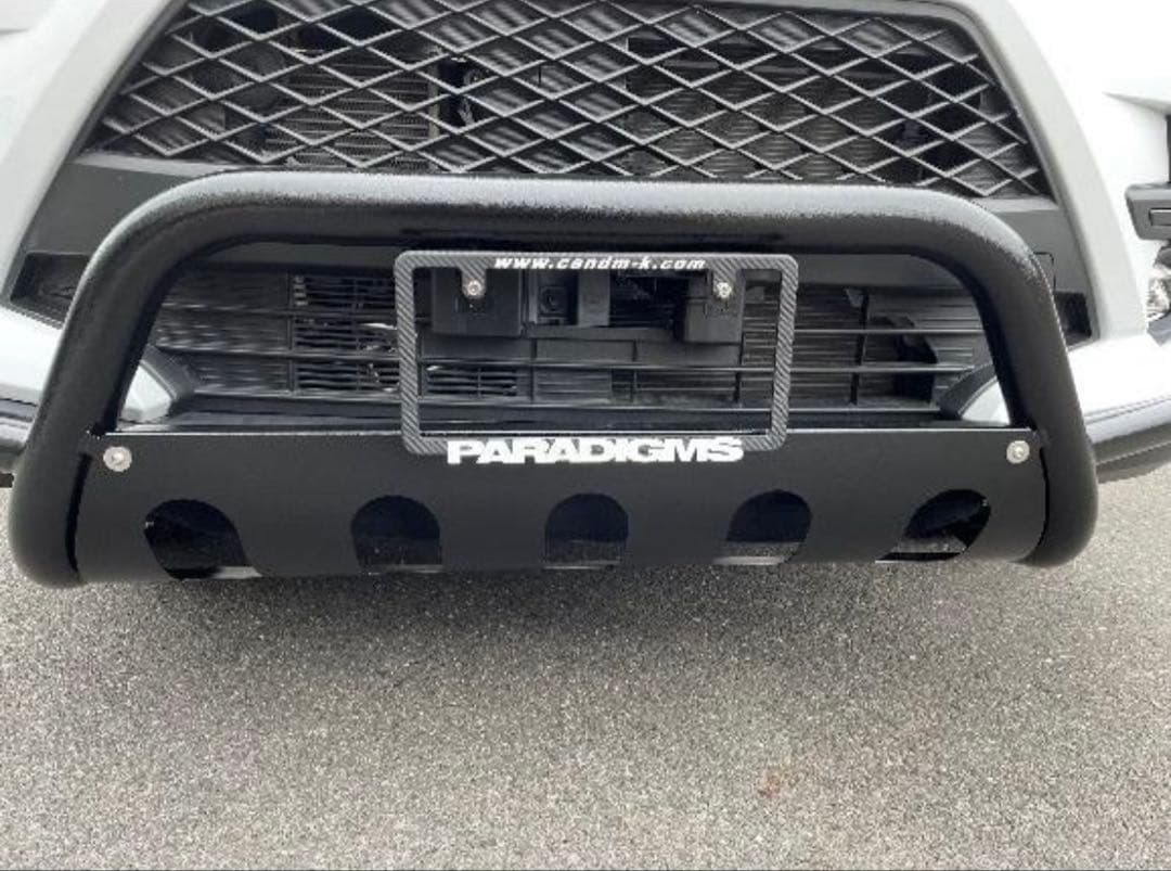 ライズ・ロッキー フロントバンパーガード マットブラック