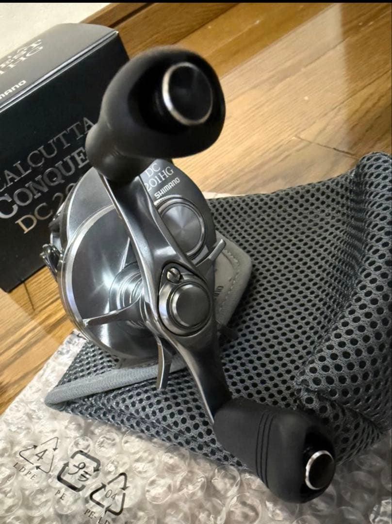 シマノ カルカッタコンクエストDC201 HG 左 SHIMANO ベイトリール