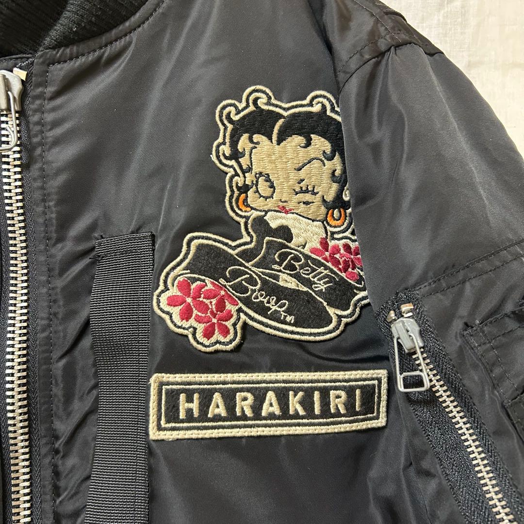 HARAKIRI×Betty Boop　コラボ　ジャケット　Lサイズ　ハラキリ