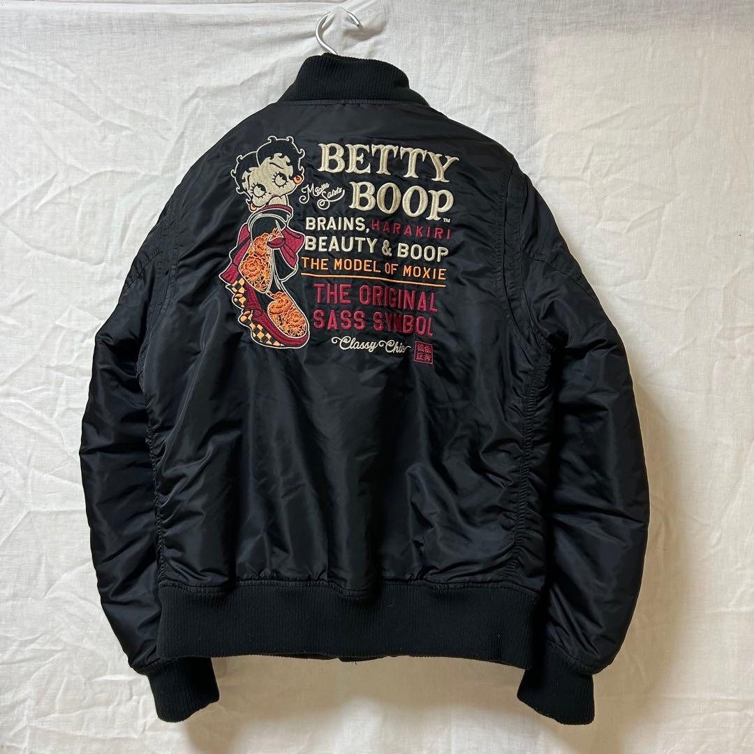 HARAKIRI×Betty Boop　コラボ　ジャケット　Lサイズ　ハラキリ