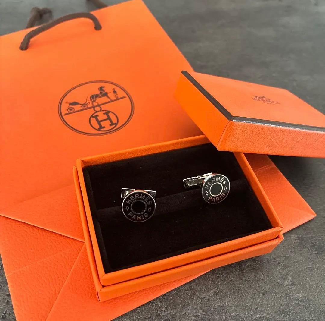 エルメス HERMÈS カフス カフリンクス リコル Ricoeur
