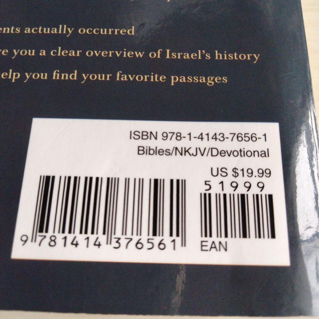 洋書 CHRONOLOGICAL BIBLE