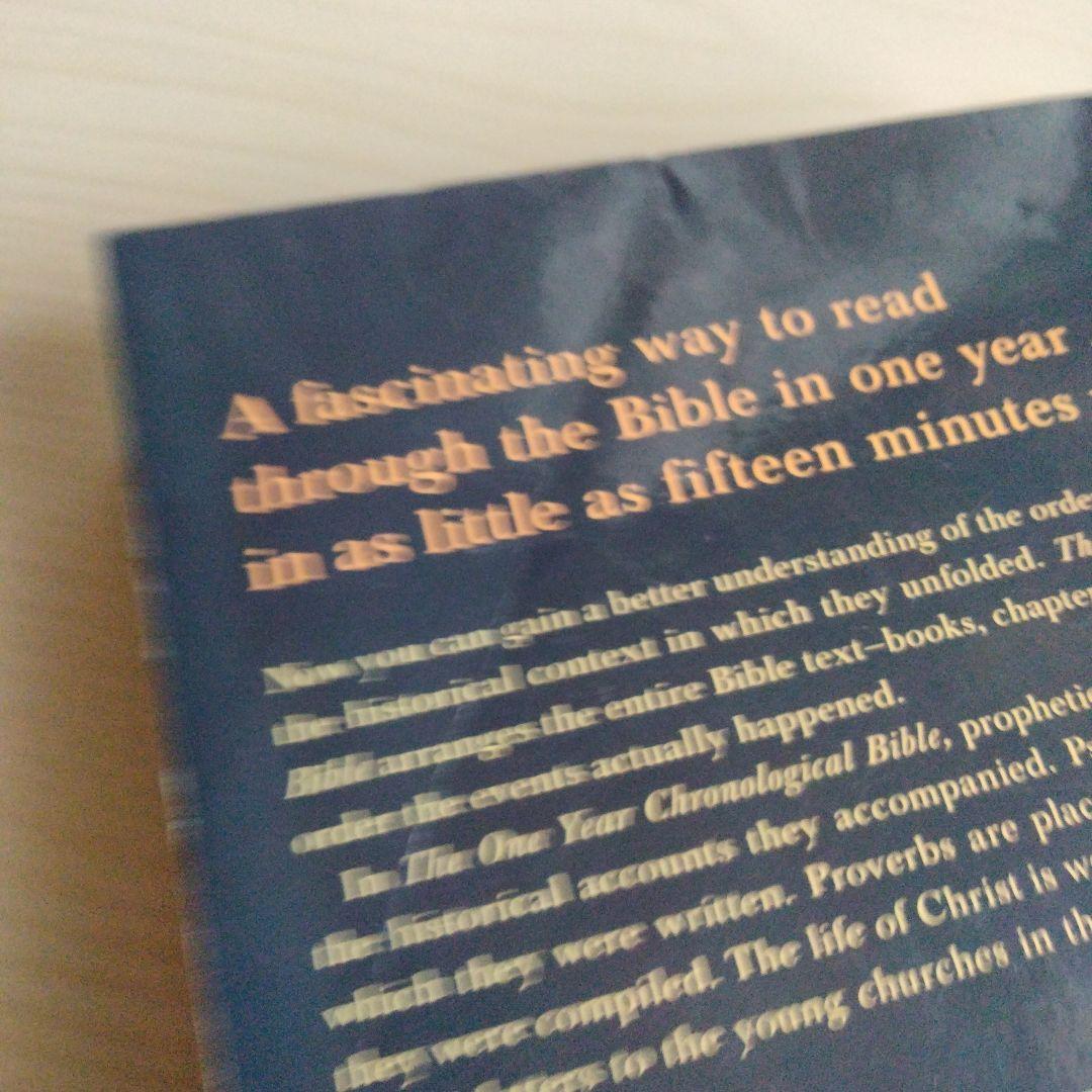 洋書 CHRONOLOGICAL BIBLE