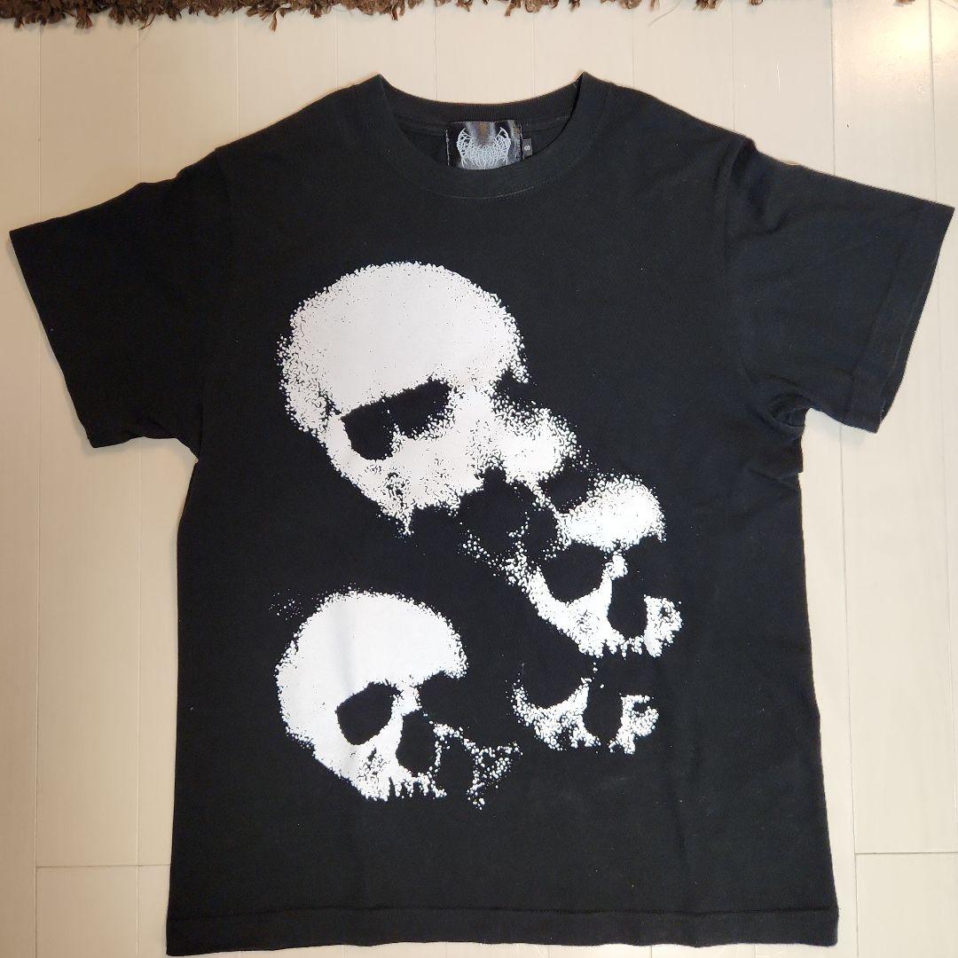 yxngbratz スカルプリント Tシャツ 黒 Sサイズ