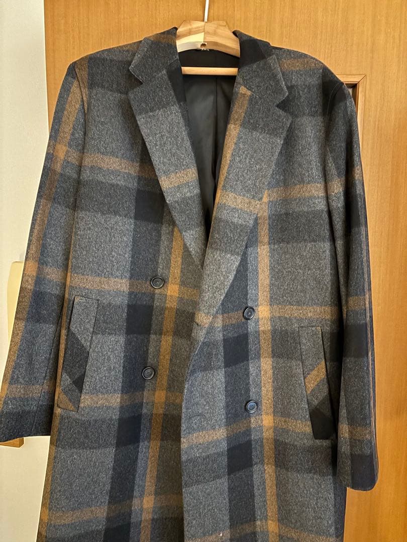 ZARA MANTECO チェスターコート ロング　Lサイズ