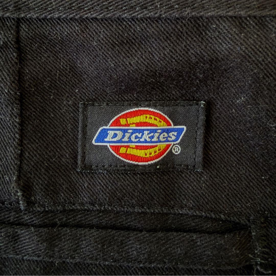 90s ディッキーズ 874 ブラック W36L30 USA製 OVY 黒