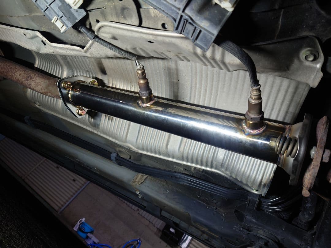 やまと様 依頼分 延長加工 アコード ユーロR CL7 触媒ストレート 直管