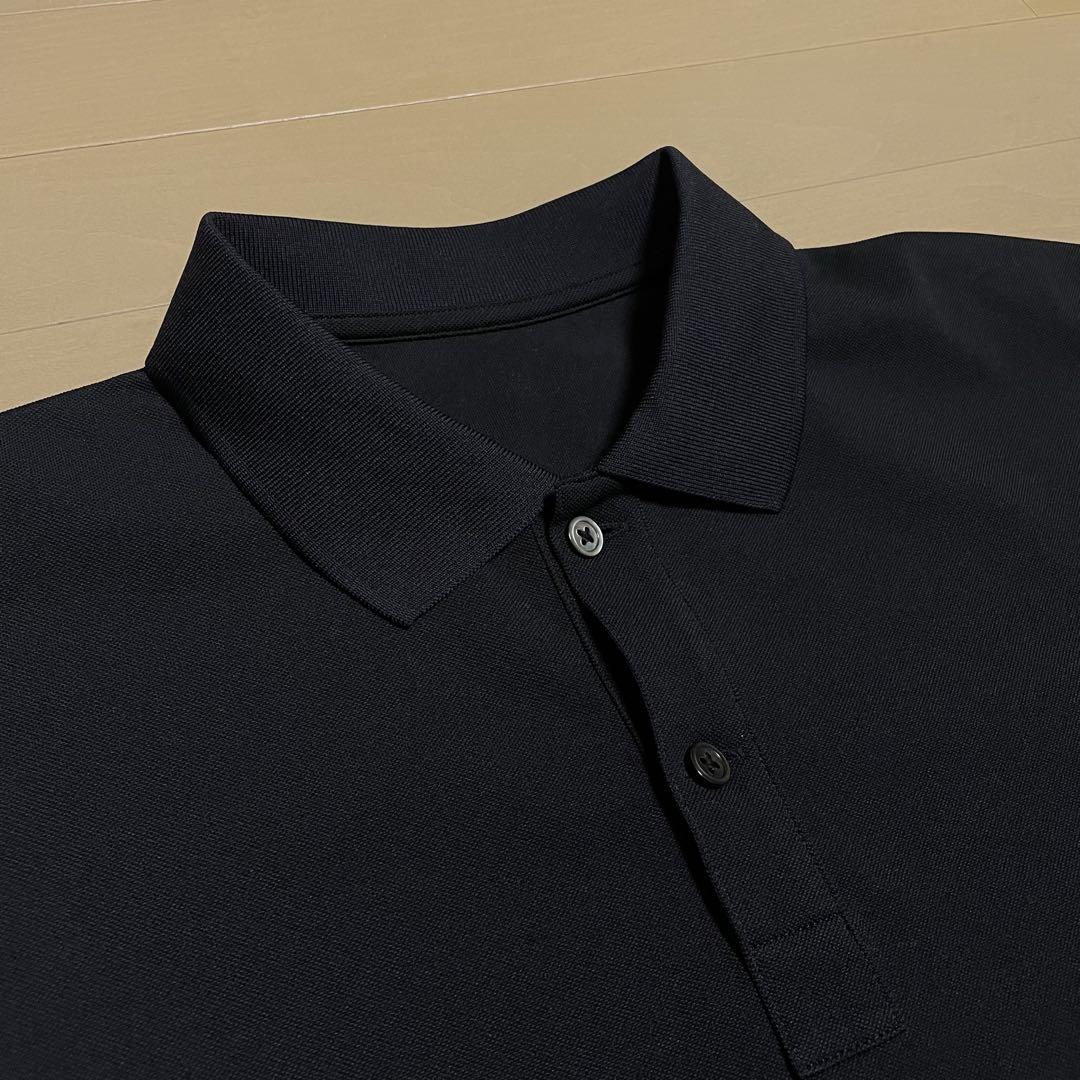 とうせい 未使用■フレッシュサービス■ソロテックス 長袖 ポロシャツ 黒