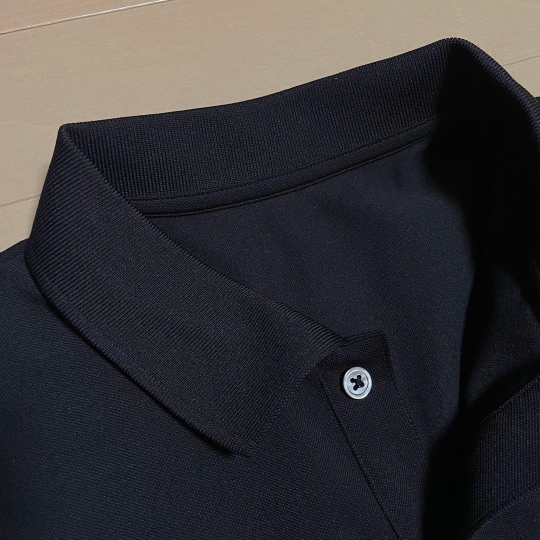 とうせい 未使用■フレッシュサービス■ソロテックス 長袖 ポロシャツ 黒