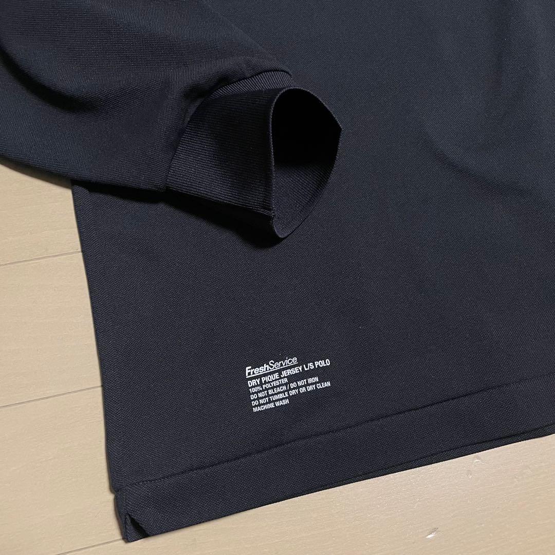 とうせい 未使用■フレッシュサービス■ソロテックス 長袖 ポロシャツ 黒