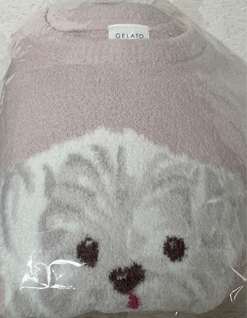 【新品未使用】メレンゲDOG ジャガードミニワンピース＆リブレギンスセット