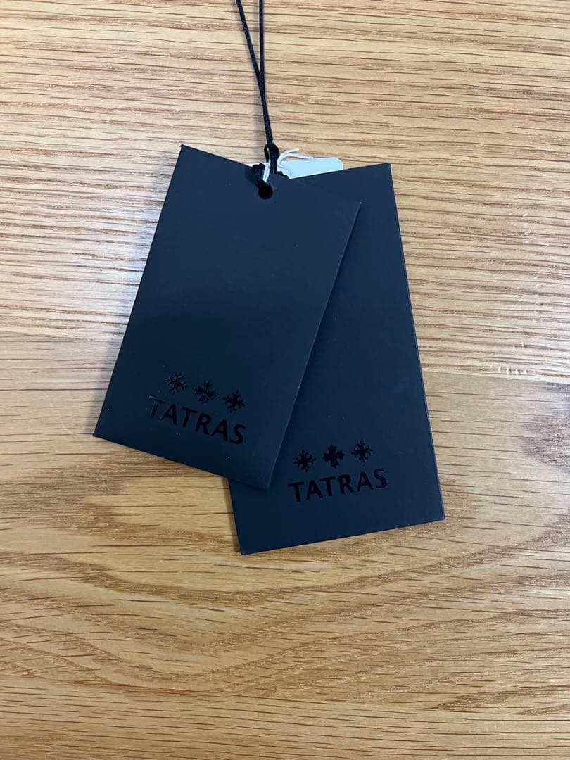 未使用❗️TATRAS ブラック トレンチコート（インナーダウン付き）サイズ03