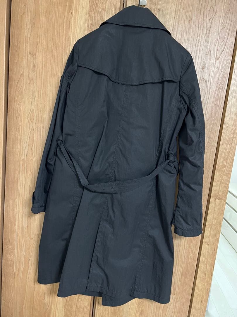 未使用❗️TATRAS ブラック トレンチコート（インナーダウン付き）サイズ03