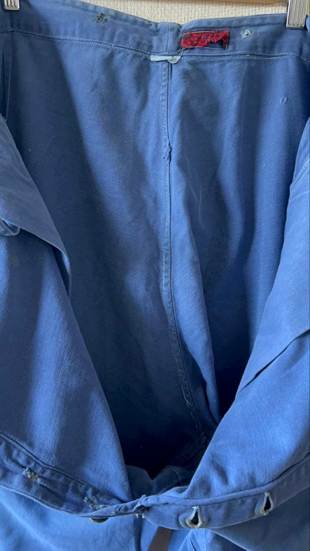 40s-50s FOR 極太シルエット ワークパンツ フレンチ ユーロ メティス