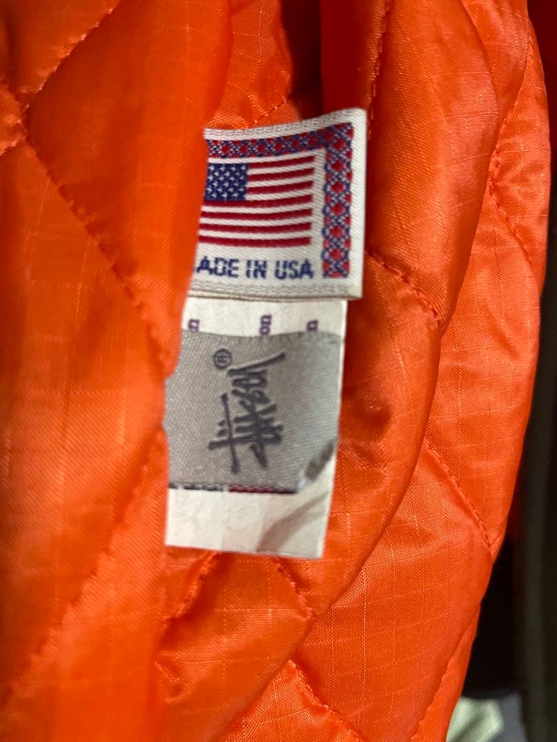 Stüssy MA-1 フライトジャケット XL オリーブ