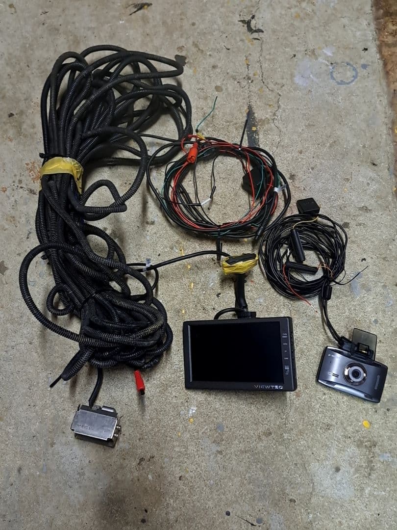 VIEWTEC VHM20バックモニタ WATECドライブレコーダー