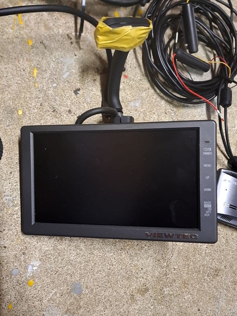 VIEWTEC VHM20バックモニタ WATECドライブレコーダー