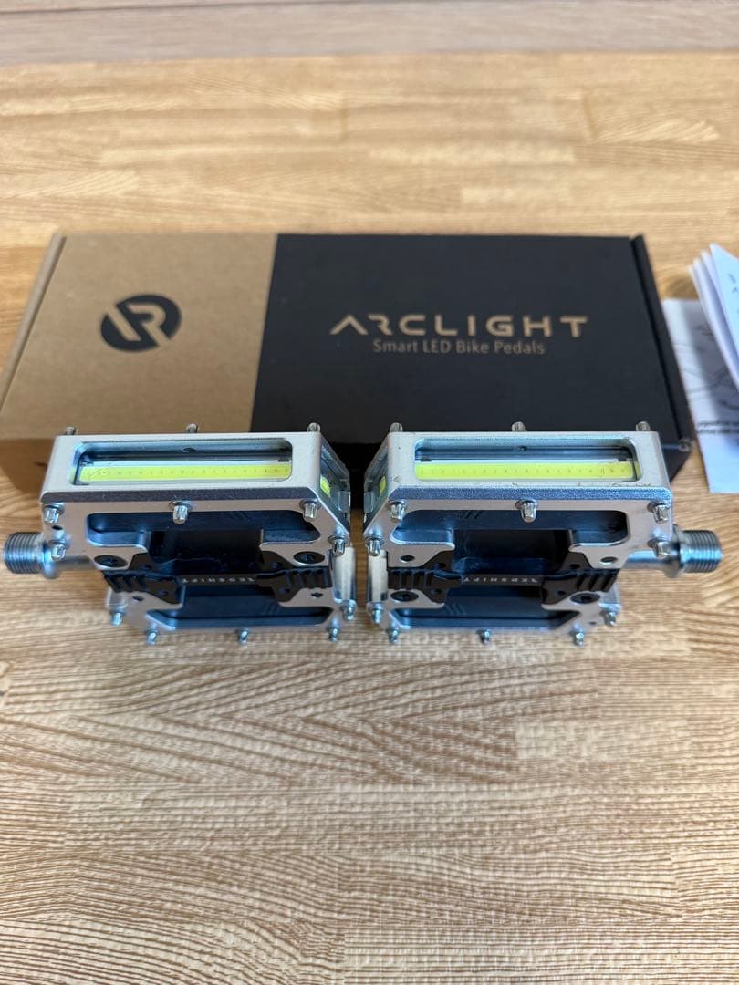 Redshift ライト内蔵ペダル Arclight MTB マウンテン 美品