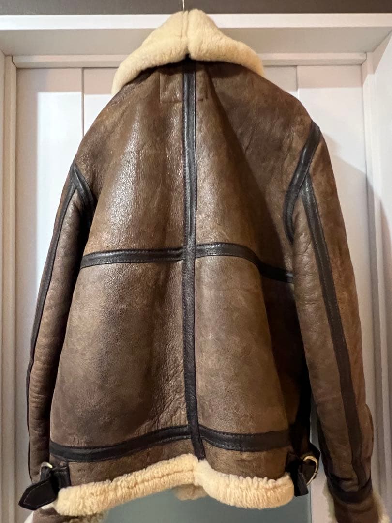 ショット　b3 ムートンジャケット　フライト　 USA 90s ヴィンテージ