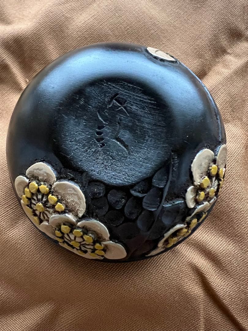 川添日記　香合　梅