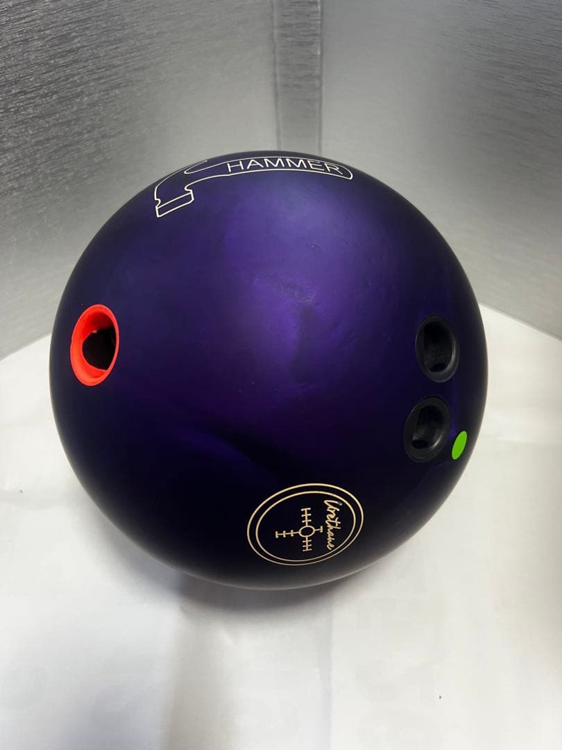 HAMMER パープルパールウレタン ボウリングボール 15ポンド