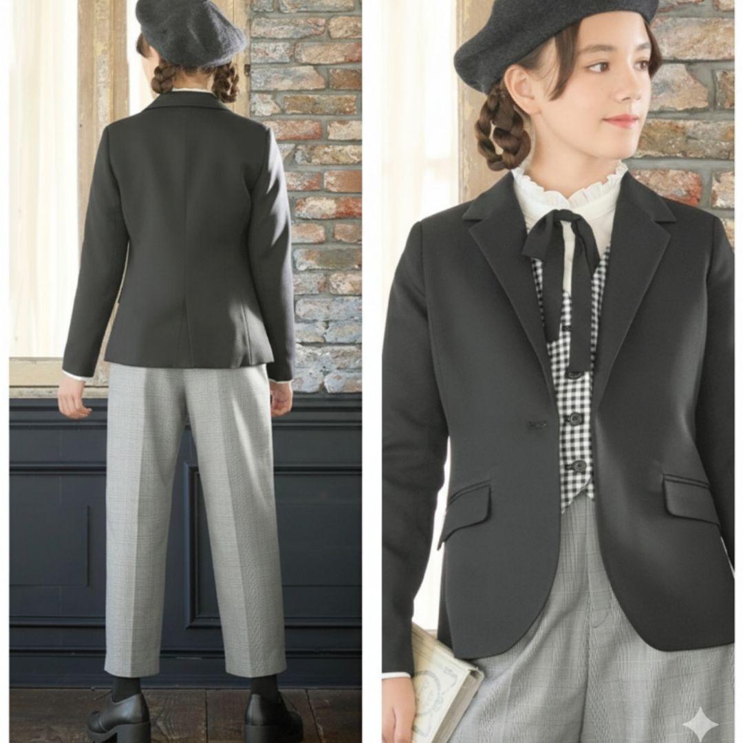 未使用級 arisana 卒服 150 女の子パンツスーツ フォーマル 5点