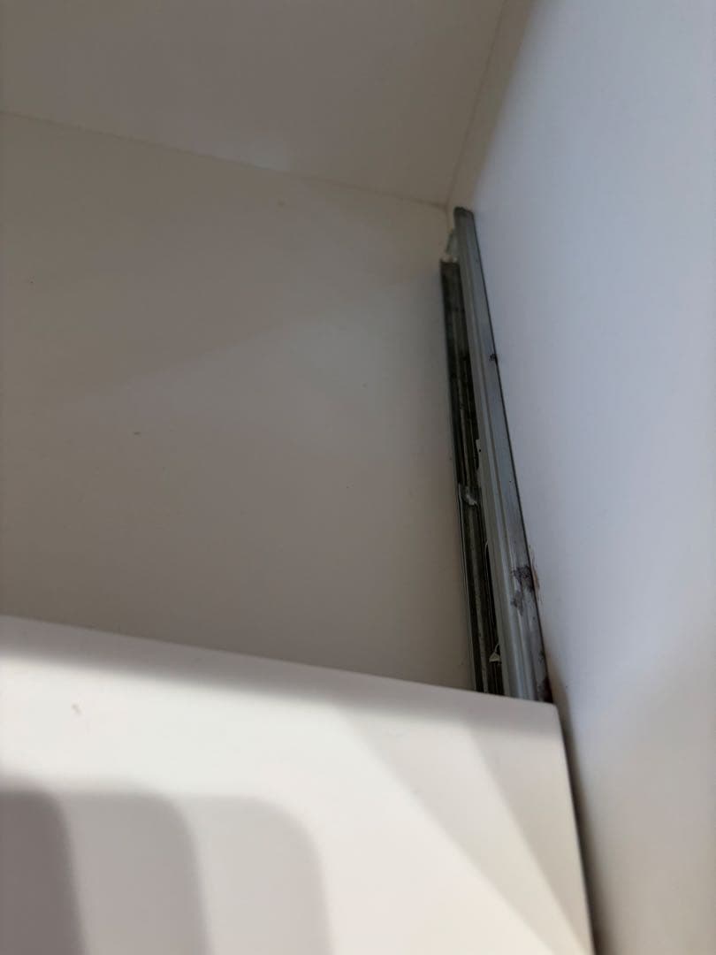 ニトリ　リガーレ　ホワイトキャビネット 食器棚・キッチンカウンター　上置き棚付き