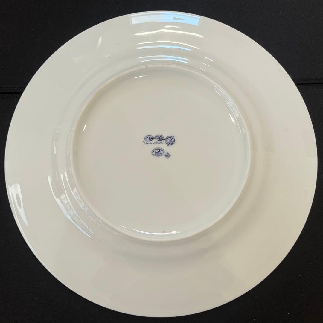 エルメス シェーヌダンクル プレート 箱・冊子付き 高級食器