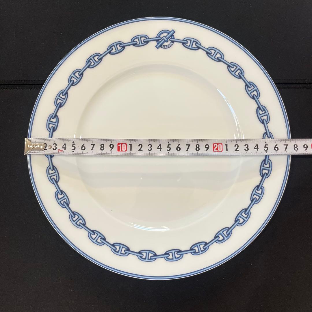 エルメス シェーヌダンクル プレート 箱・冊子付き 高級食器