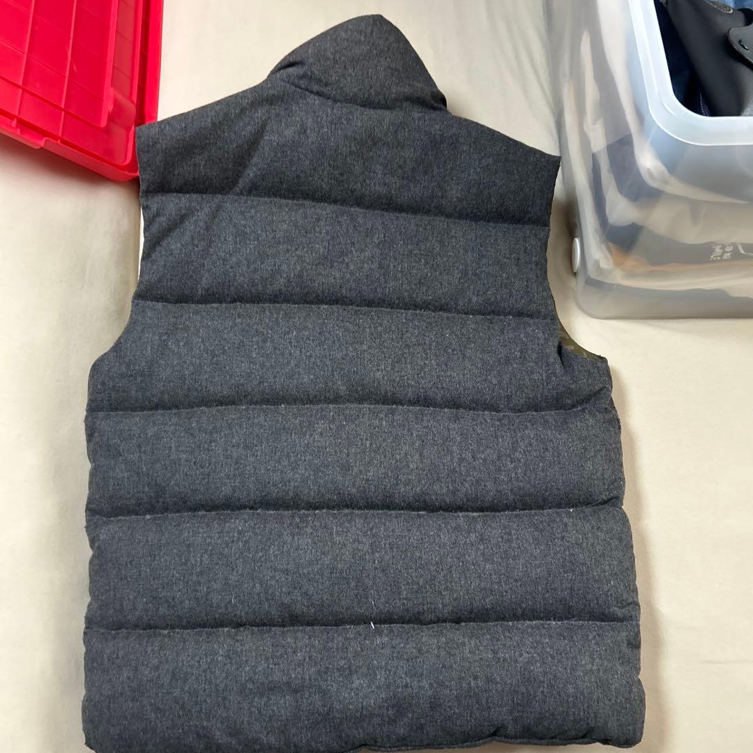 MONCLER グレー ダウンベスト サイズ0 別注　レア