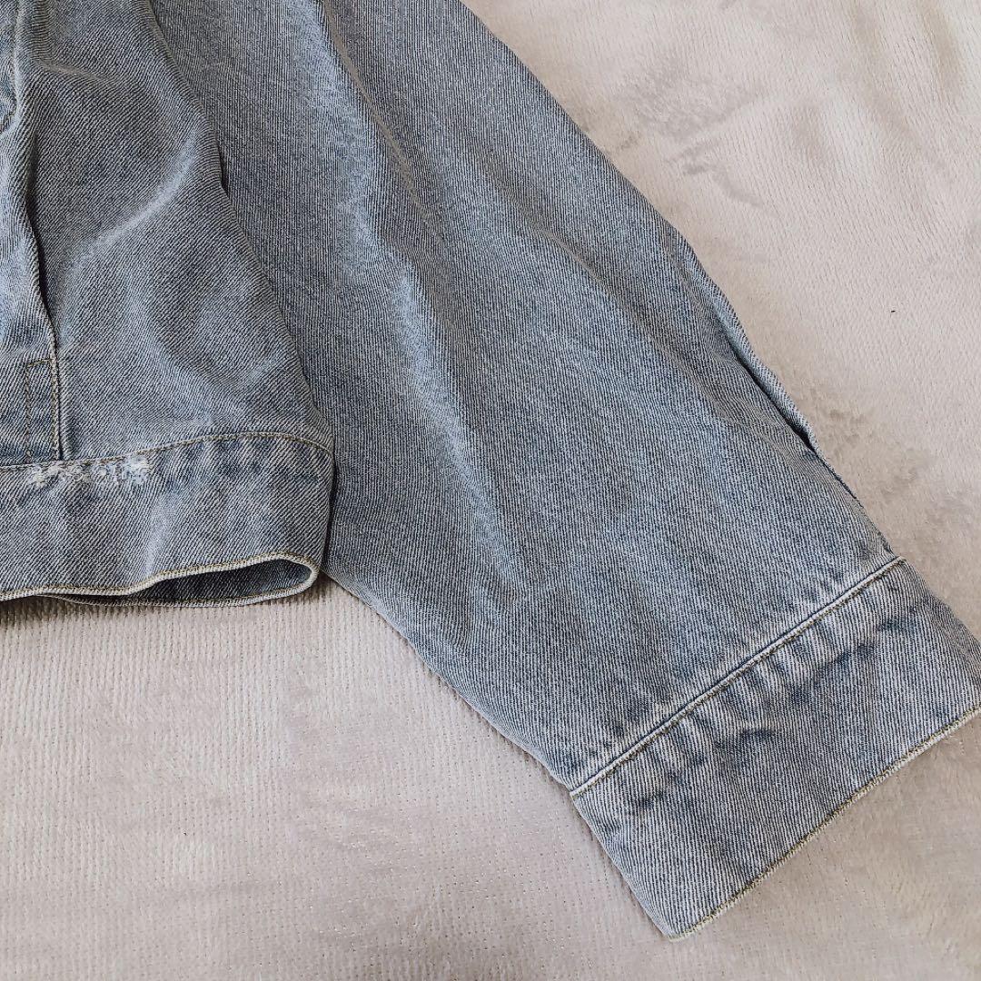 【美品】anana アナナ オーバーサイズデニムジャケット グレディブリリアン