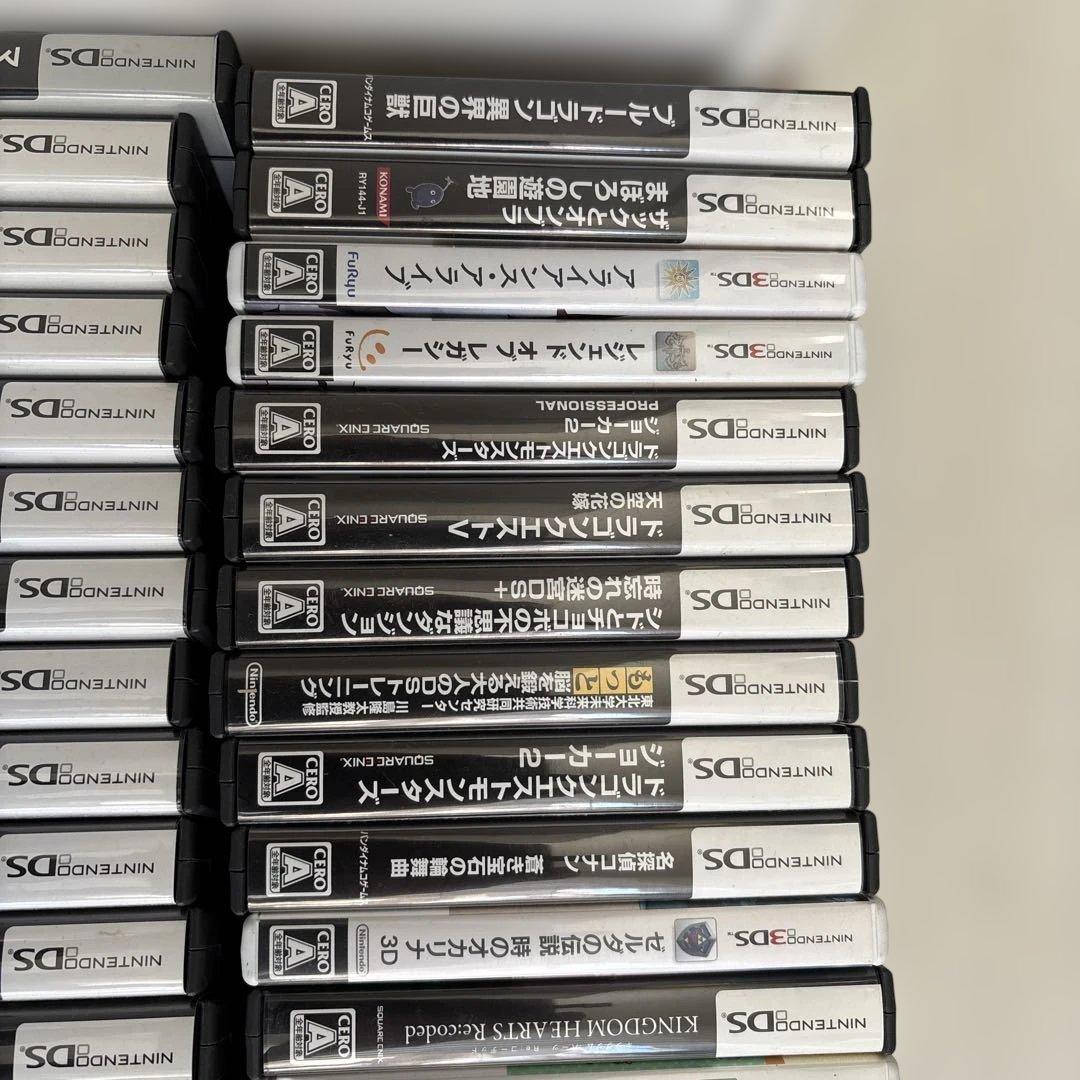 ニンテンドーDS/3DSソフト46本セット　まとめ売り
