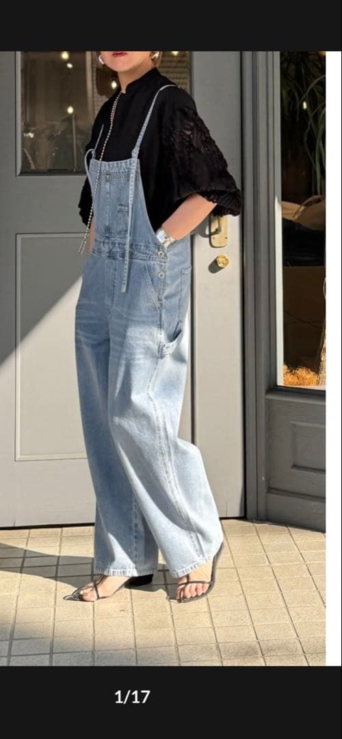 CYNICAL大人デニムサロペット⭐︎新品未使用⭐︎ブルー