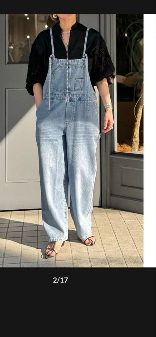 CYNICAL大人デニムサロペット⭐︎新品未使用⭐︎ブルー