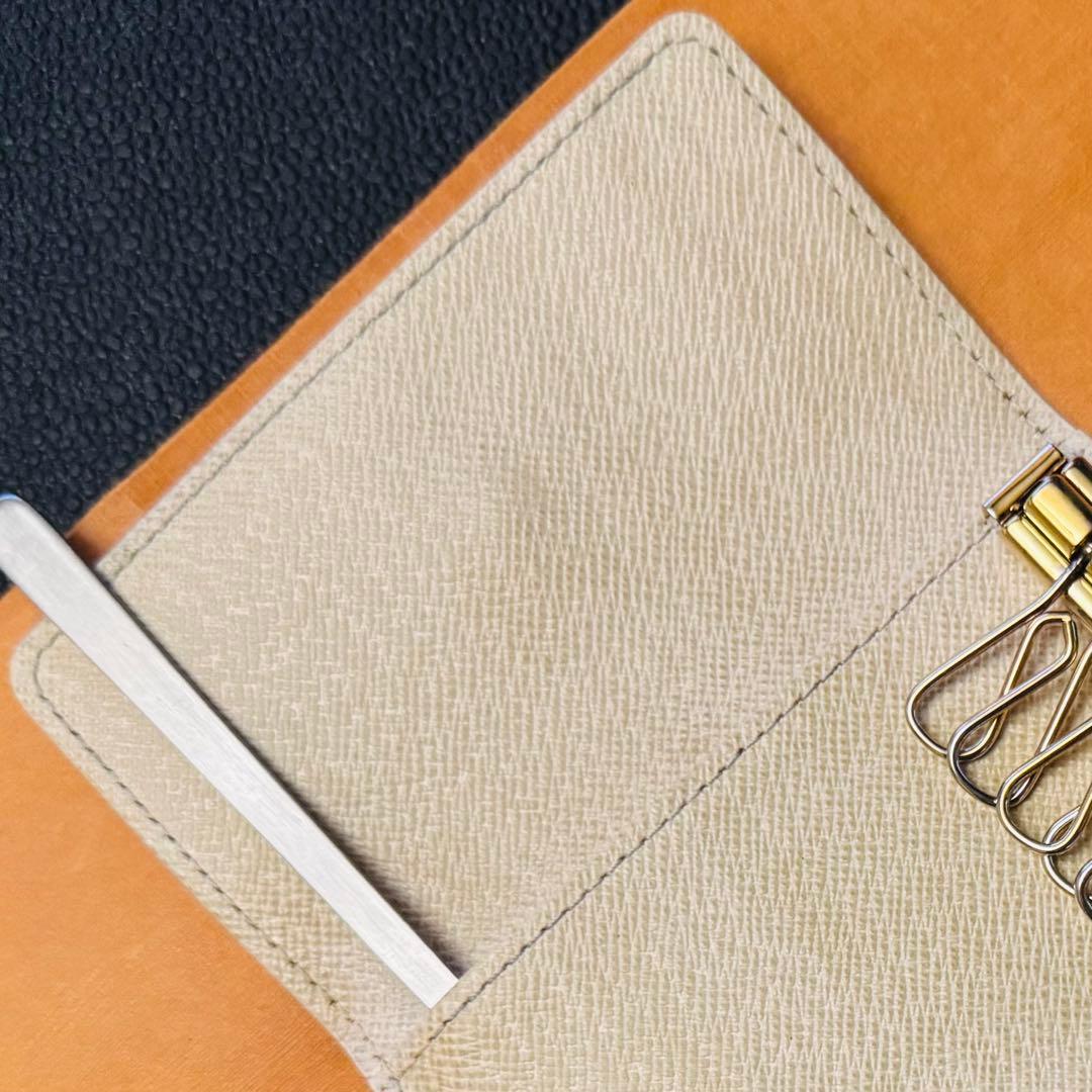 LOUIS VUITTON ダミエ アズール ミュルティクレ 6連キーケース美品