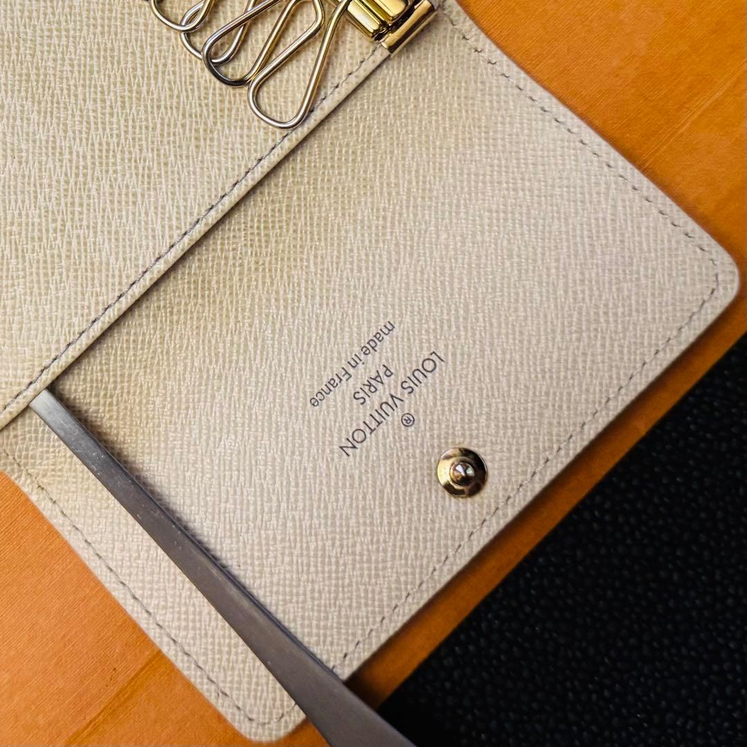 LOUIS VUITTON ダミエ アズール ミュルティクレ 6連キーケース美品