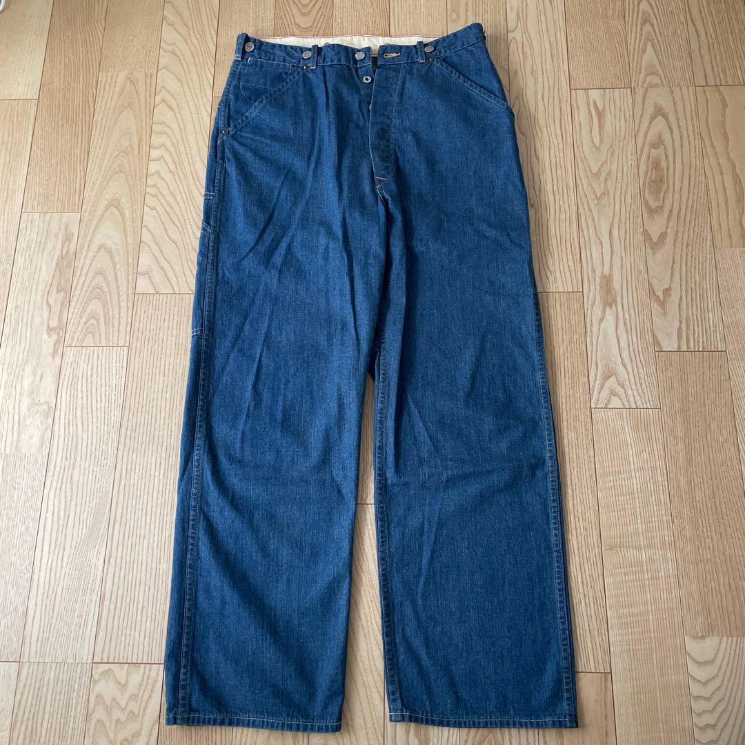 アプレッセ　デニムペインターパンツ　サイズ2