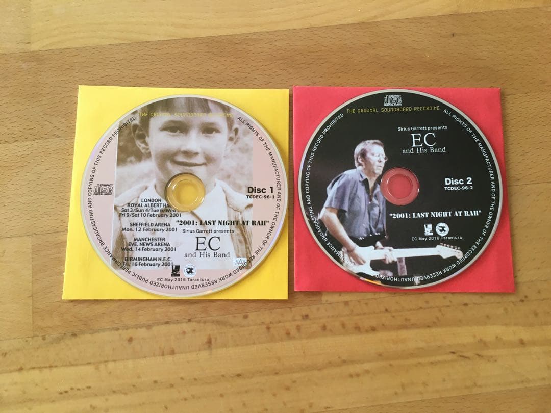 Ｒ*8様 Eric Clapton / 2001: Last Night At
