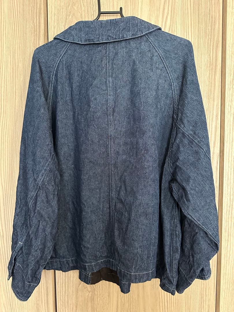 ⭐︎お値下げ⭐︎nest Robe リネンデニムカバーオールシャツジャケット