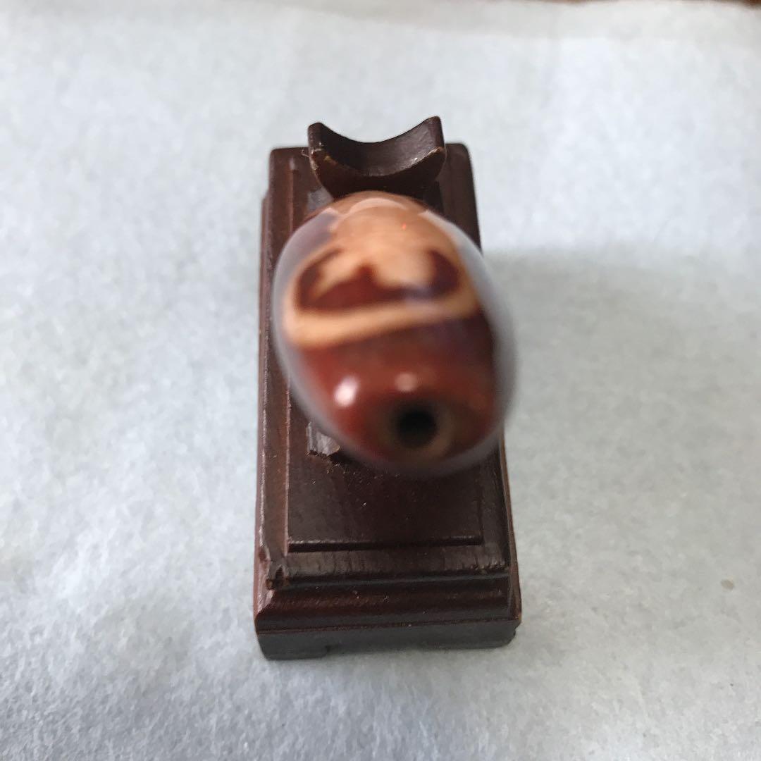 超激レア‼︎ 赤龍紋　平型　弁財天天珠 ガネさん