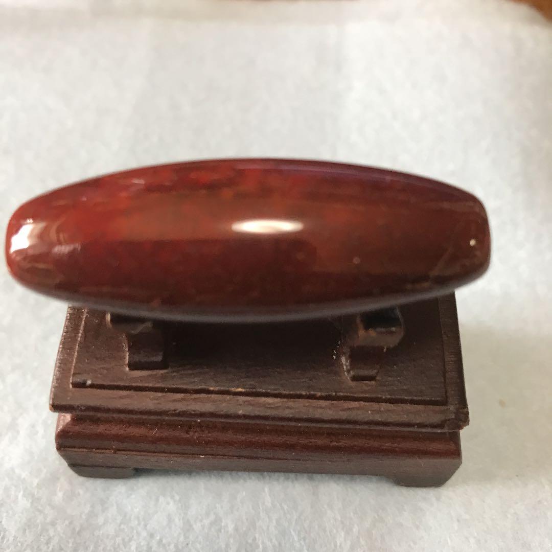 超激レア‼︎ 赤龍紋　平型　弁財天天珠 ガネさん